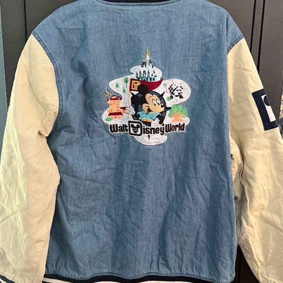 NWOT Disney 50th Varsity Jacket Blue 2X - Picture 2 of 7